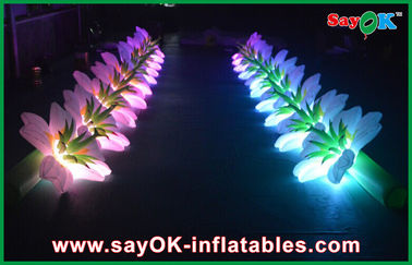 Bền Inflatable Flowers Wedding Với Thay đổi đèn Led Tuỳ chỉnh thiết kế