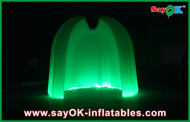 Lều bơm theo yêu cầu Tiệc cưới Lều bơm không khí vòng 210D Oxford Cloth With LED Lighting