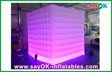 Inflatable Photo Studio LED Inflatable Photo Booth Enclousre Shell Bền lửa - Bằng chứng