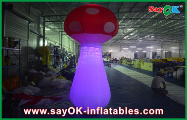 Dễ thương Inflatable Phục Sinh Trang Trí Nấm Với Mặt Đất Blower