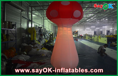 Dễ thương Inflatable Phục Sinh Trang Trí Nấm Với Mặt Đất Blower