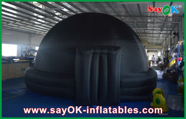 Black Igloo Giant Inflatable Planetarium Dome Kiến trúc cho việc giảng dạy ở trường