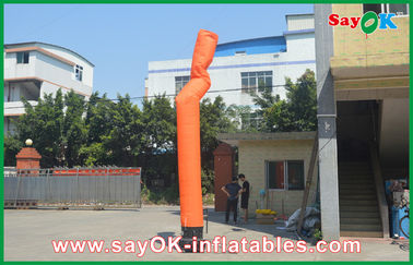 Inflatable Tube Man Giant Chất liệu dù dễ thương Inflatable Air Dancer With Logo