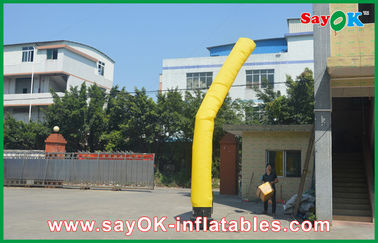 Inflatable Stick Man Yellow Inflatable Guy, Quảng cáo Air Dancers Inflatables