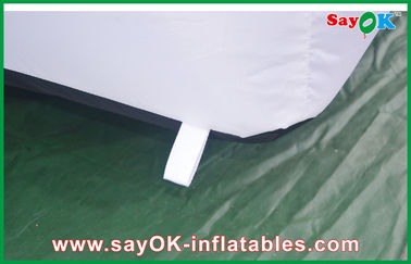 Lều cube bơm không khí Lều bơm được tùy chỉnh Big White Go Outdoors Lều bơm có cửa