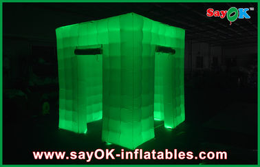 Party Photo Booth Portable Safe Green Event Inflatable Photo Booth Ngoại hình đẹp