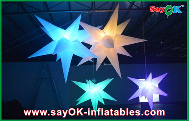 Đám cưới treo Inflatable chiếu sáng trang trí Inflatable Led sao