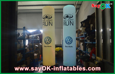 Đảng thẳng Inflatable chiếu sáng trang trí Inflatable ống cho ngoài trời