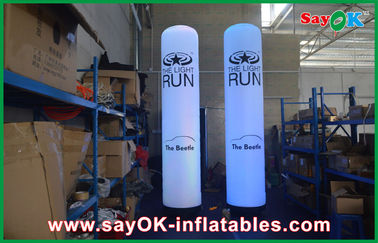 Đảng thẳng Inflatable chiếu sáng trang trí Inflatable ống cho ngoài trời