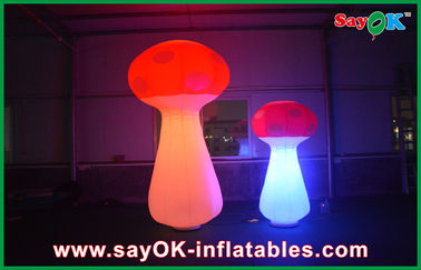 Thường vụ Inflatable chiếu sáng trang trí Giant Inflatable nấm cho trong nhà