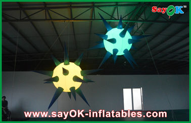 190 t Oxford Vải Inflatable Chiếu Sáng Trang Trí Đảng Inflatable Led Ballon