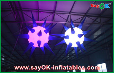Trong nhà khổng lồ trần Inflatable chiếu sáng trang trí Led bóng