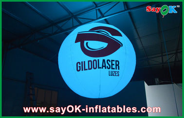 Sự kiện Inflatable chiếu sáng trang trí màu dẫn ánh sáng Ballon với in Logo