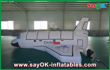 Khổng lồ trắng inflatable máy bay không khí inflatable mô hình với CE hoặc UL Blower