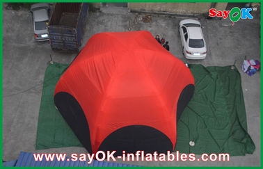 Đi ra ngoài trời Air Lều 3 M Red Hexagon Lều bơm hơi ngoài trời lớn PVC cho ơn gọi