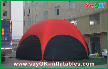 Đi ra ngoài trời Air Lều 3 M Red Hexagon Lều bơm hơi ngoài trời lớn PVC cho ơn gọi