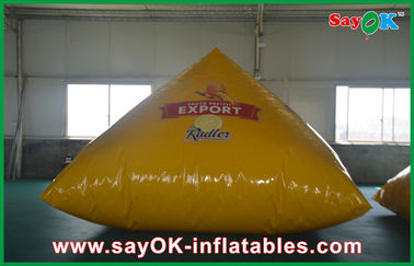 3m trang trí tùy chỉnh inflatable sản phẩm màu vàng inflatable kim tự tháp cao cấp