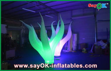 Led Durable Inflatable chiếu sáng trang trí 3m hấp dẫn trên sàn