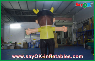 Sự kiện bên di chuyển nhân vật hoạt hình inflatable với vải oxford