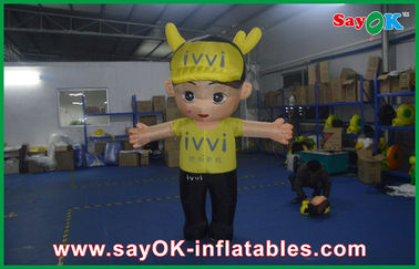 Sự kiện bên di chuyển nhân vật hoạt hình inflatable với vải oxford