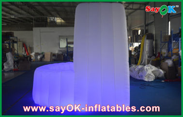 Water Proof Trắng Quầy Bar Inflatable Sân Trang Trí 3.5 * 3.5 * 3 m