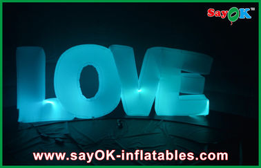 Valentine Inflatable Letters Love Wedding chiếu sáng trang trí cho hôn nhân đề xuất