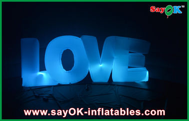 Valentine Inflatable Letters Love Wedding chiếu sáng trang trí cho hôn nhân đề xuất