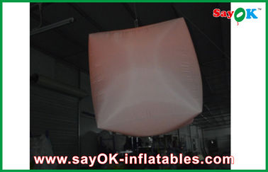 Quảng trường treo Inflatable LED ánh sáng phong cách tùy chỉnh cho câu lạc bộ