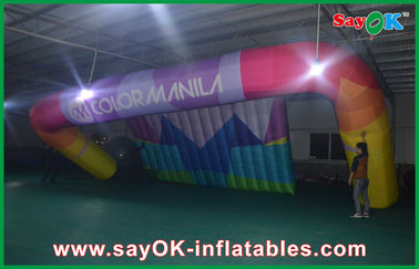 Quảng cáo ngoài trời Air Inflatable Tent in Logo cao Tear Strength