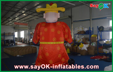 Lễ hội kỷ niệm sự kiện thần tài bơm hơi quảng cáo phim hoạt hình di chuyển bơm hơi