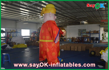 Lễ hội kỷ niệm sự kiện thần tài bơm hơi quảng cáo phim hoạt hình di chuyển bơm hơi