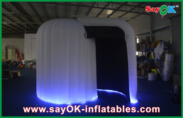 Inflatable Led Photo Booth Inflatable Photobooth trong nhà, Custom Made White Inflatable Cube Tent