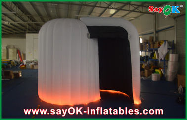 Inflatable Photo Studio Snail Folding Photo Booth LED chống nước cho doanh nghiệp cho thuê