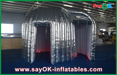 Photo Booth Đèn Led Quảng cáo Bạc Inflatable Photo Booth Bền Led Inflatable Snail