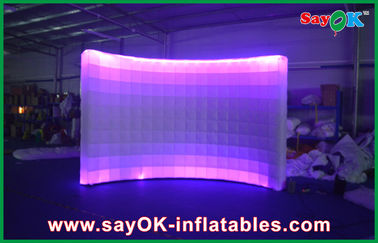 Inflatable Photo Studio Business Photo Booth Lều Inflatable Outdoor Light Air Wall With LED