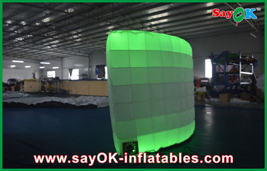 Inflatable Photo Studio 12 Led Air Light Tường bơm hơi In kỹ thuật số Điều khiển từ xa 3x1.5x2 M