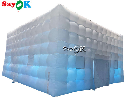 Lều không khí có thể bơm hơi bằng nhựa PVC ngoài trời với quạt gió có kích thước tùy chỉnh