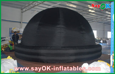 Giáo dục Điện thoại di động Planetarium Inflatable Black Air Dome Đường kính 5m