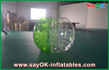 Trò chơi sân sau bơm hơi Người lớn 1,5m Clear Bubble Ball Bóng đá TPU Eco - Thân thiện cho thuê
