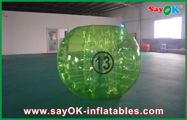 Trò chơi sân sau bơm hơi Người lớn 1,5m Clear Bubble Ball Bóng đá TPU Eco - Thân thiện cho thuê