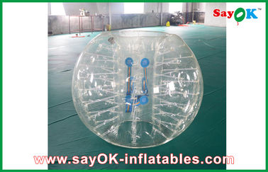 Trò chơi thể thao bơm hơi trong suốt 1.2m Con người Inflatable Bumper Bubble Ball cho trẻ em