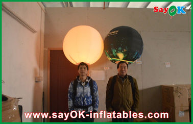 Bền Tripod Bóng Inflatable Chiếu Sáng Trang Trí, In Ấn Led Inflatable Quảng Cáo Balloon