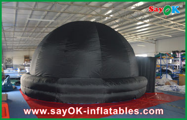 15m Hangout Oxford Vải Inflatable Dome Cấu trúc kỹ thuật số chiếu Hiển thị sử dụng