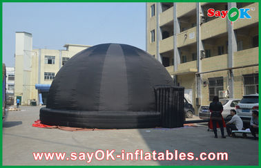 10m khổng lồ trường inflatable thiên văn máy chiếu di động đen Hangout