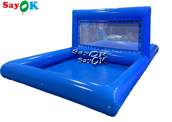 Giant Inflatable Pool Toys Adult Interactive Inflatable Water Volleyball Court Không khí kín đa chức năng Trò chơi nổi