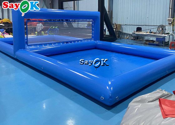 Giant Inflatable Pool Toys Adult Interactive Inflatable Water Volleyball Court Không khí kín đa chức năng Trò chơi nổi