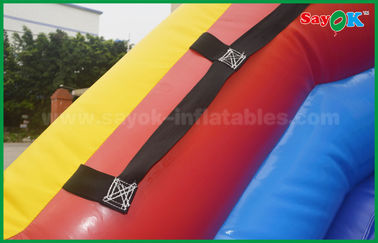 Mở rộng Bánh trượt nổi Custom Double Giant Bouncy Băng trượt nhảy và Bánh trượt nước nổi công viên