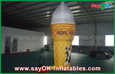 3m chiều cao đầy đủ in tùy chỉnh inflatable kem cho quảng cáo
