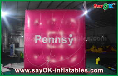 Giant Pinky Inflatable Helium Cube Inflatable Balloon cho Thúc đẩy