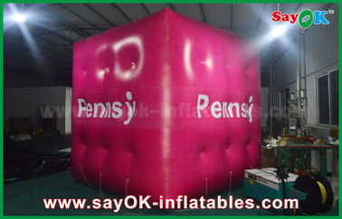 Ngoài trời Inflatable Balloon Float Helium Cube với chất liệu PVC